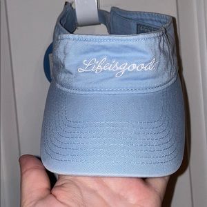 Life is Good Visor NWT